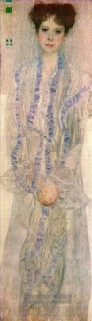 Gustave Klimt Werke - Porträt von Gertha Felssovanyi Gustav Klimt